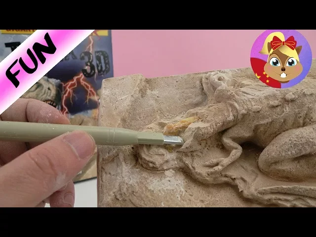 科乐多 kosmos 史前恐龙 霸王龙 t-rex 超级无敌3d考古挖掘